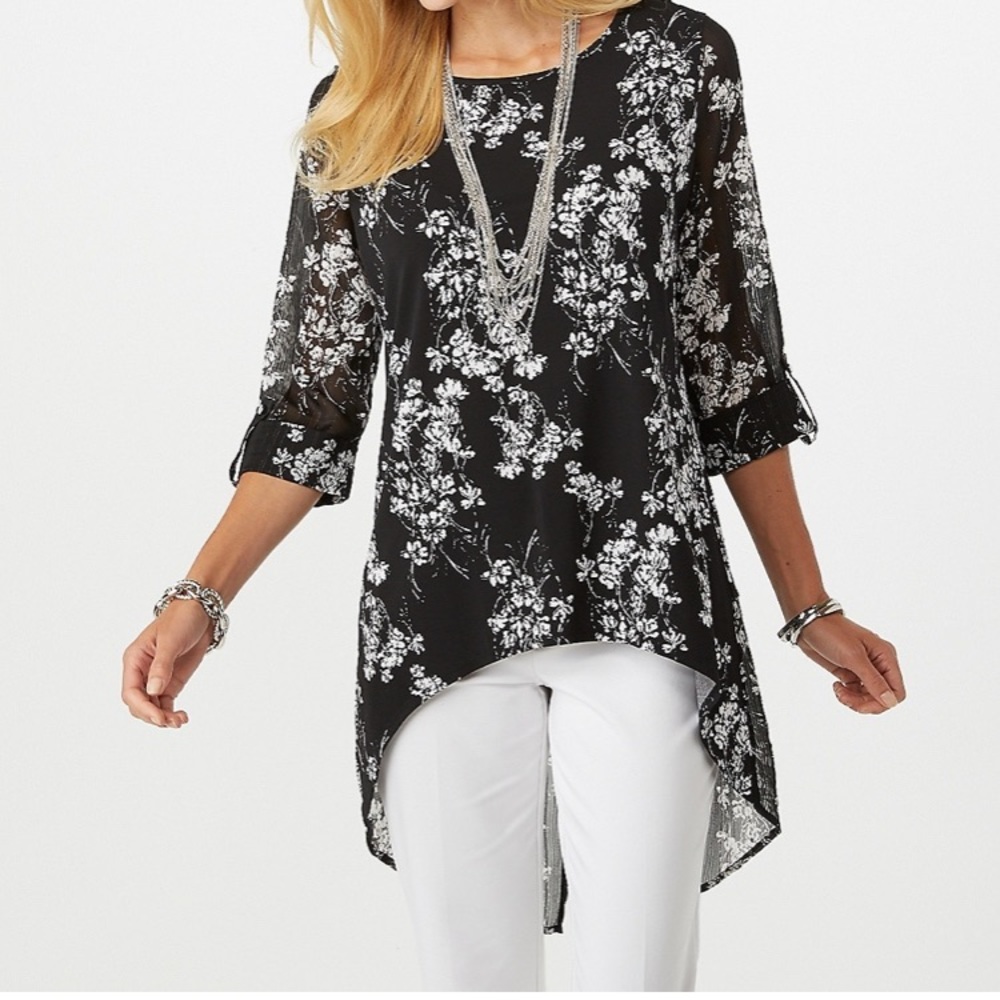 Dress Barn Floral Tunic